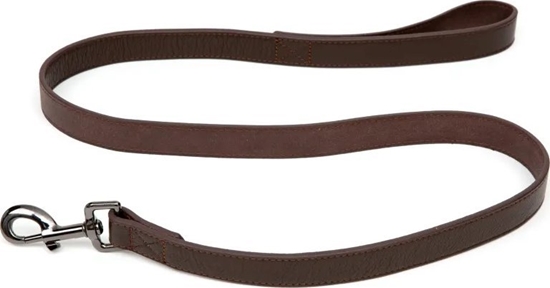 Picture of Nobleza Paw Love - Leash leather dog (Large 120x2.5cm) - Dark brown