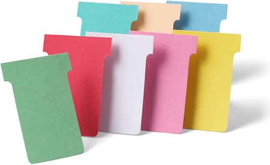 Picture of Nobo Karteczki T-Card, rozmiar 2-60 mm, ró. (100szt.) - 2002008