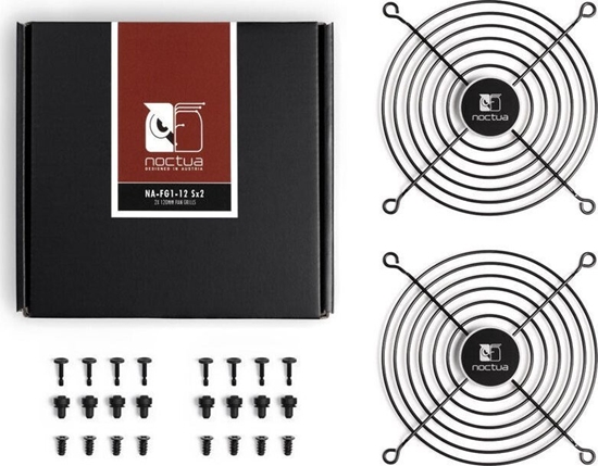 Изображение Noctua Noctua NA-FG1-12 Sx2 Lüftergitter 120 mm - schwarz