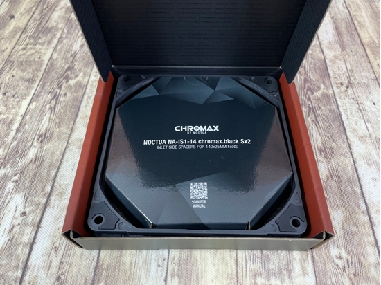 Picture of Noctua Noctua NA-IS1-14 Sx2 Ramki dystansowe chromax.black 140mm