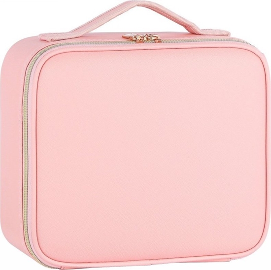 Изображение Nore Lagaminas kosmetikos priemonms su veidrodiu, roins aukso spalvos OSOMP040RG