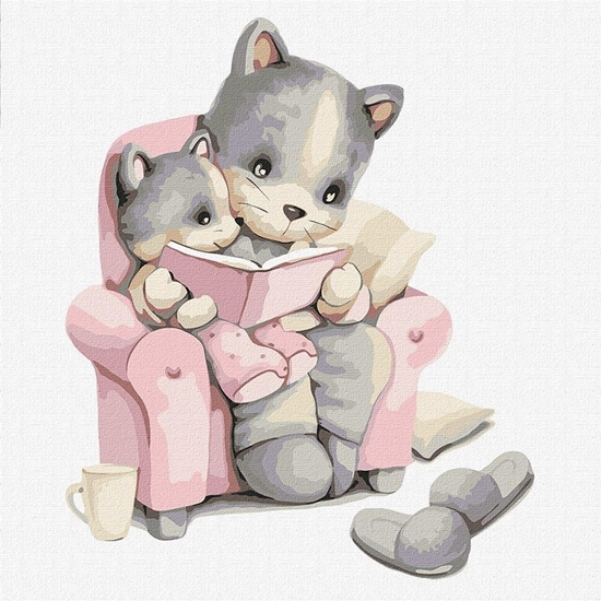 Picture of Norimpex Malowanie po numerach - Opowie¶ci na noc 30x30cm