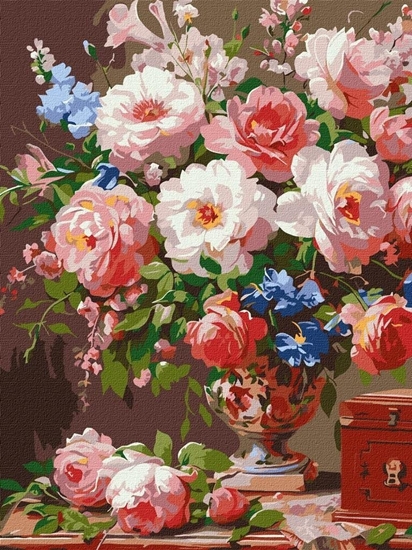 Picture of Norimpex Malowanie po numerach - Paleta natury 30x40cm