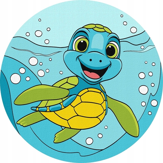 Picture of Norimpex Malowanie po numerach - Uroczy ów 19cm