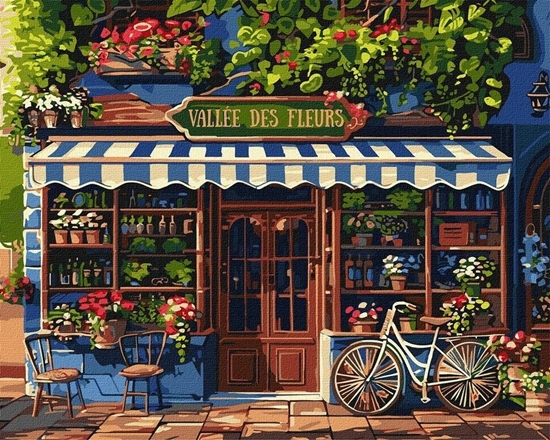 Picture of Norimpex Malowanie po numerach. - Dolina kwiatów 40x50cm