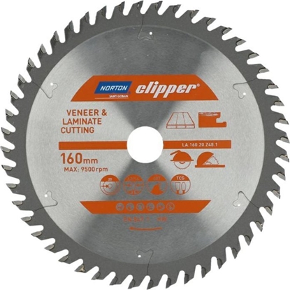 Изображение Norton Clipper Tarcza pilarska widiowa LA.160.20.Z48.1