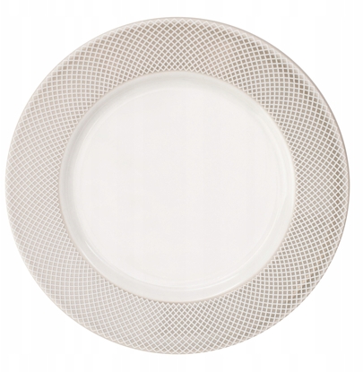 Picture of NORWICH Talerz paski 16 cm beowy rant