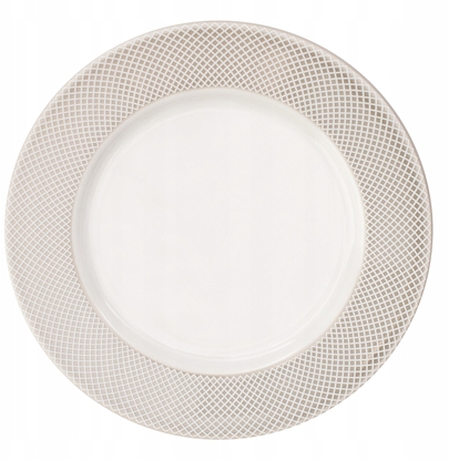 Picture of NORWICH Talerz paski 23 cm beowy rant