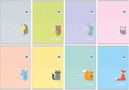 Attēls no Noster Zeszyt A5/16k Black&Blue kids