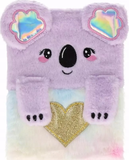 Picture of NOTES PLUSZ A5 BEAR HART STK PBH 24/48