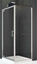 Picture of Novellini Kali cianka boczna F68 do kompletowania z drzwiami G,S,2P, wys. 195 cm, szko 6mm przejrzyste, profil srebrny