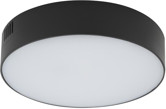Picture of Lampa sufitowa Tech Nowodvorski Lid 10407 plafon lampa sufitowa 1x25W LED 3000K 1600 lm czarny/biay