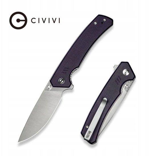 Picture of Nó CIVIVI Merit 14C28N fioletowy Micarta