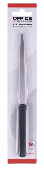 Picture of Nó do kopert OFFICE PRODUCTS, 19cm, plastikowa rczka, blister, czarny