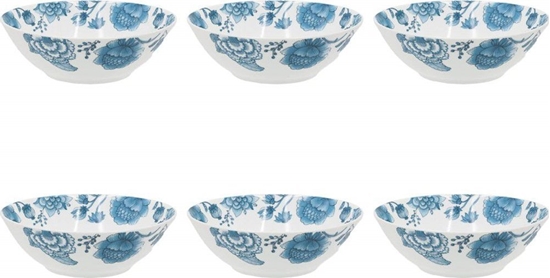 Изображение NPC Polska Rose&Tulipani Zestaw 6 talerzy do zupy ONIRIA 20 cm