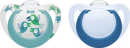 Picture of NUK Smoczek Silikonowy Star 6-18 2 szt.