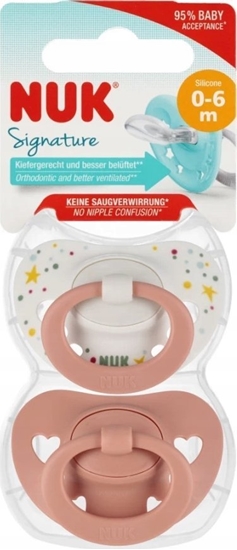 Изображение NUK NUK SMOCZEK USP 2EL 0-6M SIGNA ROZ 10175324 1/6