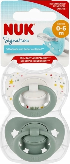 Изображение NUK NUK SMOCZEK USP 2EL 0-6M SIGNAT B/Z 10730617 1/6