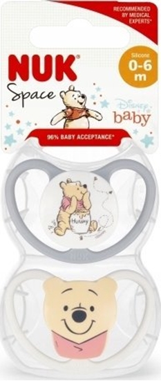 Изображение NUK NUK SMOCZEK USP 2EL 0-6M SIL SPACE 10730907 1/6