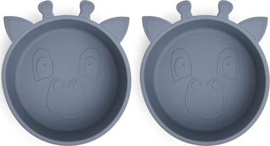 Picture of Nuuroo nuuroo - 2 miseczki silikonowe Giraf Bering Sea