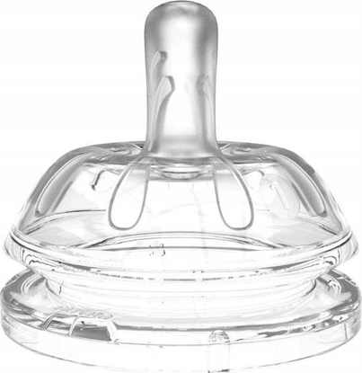 Picture of Nuvita Nuvita, Zestaw 2 smoczków 2m+ o rednim przepywie + zaworek