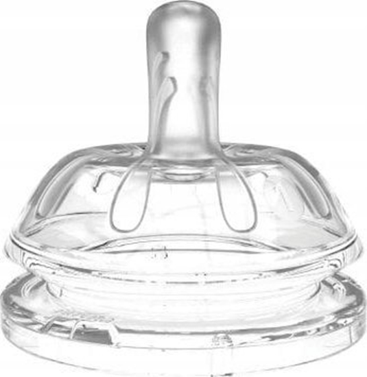 Изображение Nuvita Nuvita, Zestaw 2 smoczków o szerokim przepywie 3m+ i zaworek