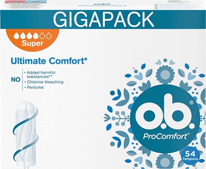 Picture of O.B O.B. ProComfort Super Tampony 54 sztuki