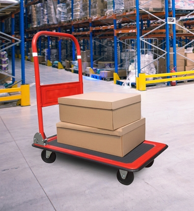 Picture of O5F WÓZEK TRANSPORTOWY MAGAZYNOWY         PLATFORMA 150KG