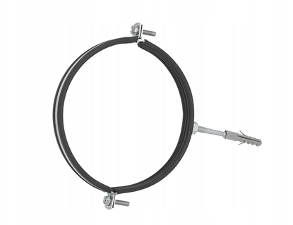 Attēls no Obejma metalowa z gum do rur 8" 200-212mm (50)