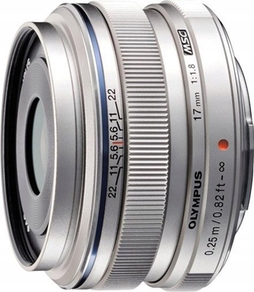 Picture of Obiektyw Olympus M.Zuiko Digital 17mm f/1.8, silver