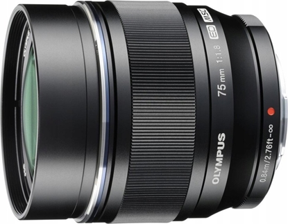 Picture of Obiektyw Olympus M.Zuiko Digital ED 75mm f/1.8, black