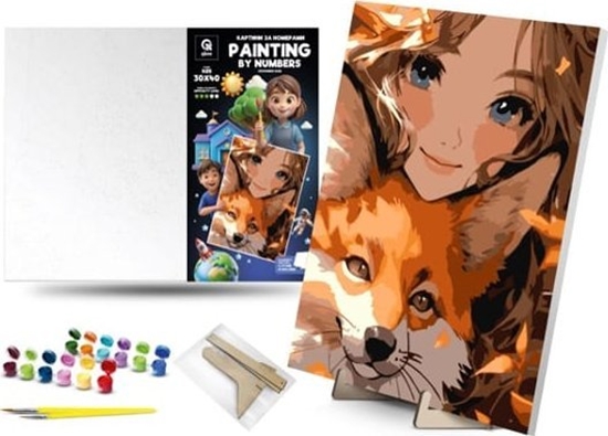 Изображение Obraz Malowanie po numerach Farby Na Ramie