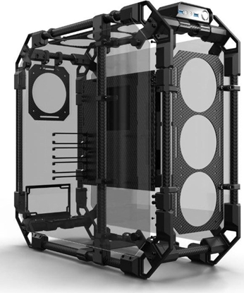 Picture of Obudowa Alphacool Alphacool Apex Skeleton Carbon ATX-Gehuse