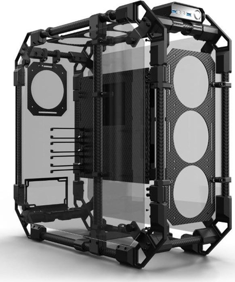 Picture of Obudowa Alphacool Alphacool Apex Skeleton Carbon ATX-Gehuse