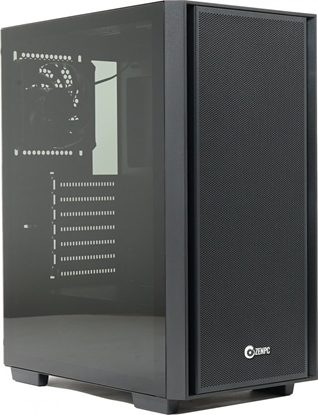 Attēls no Obudowa do komputera ZENPC Flow TG Black 4x Fander P12 PWM PST