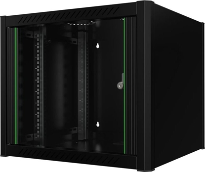 Изображение Obudowa serwerowa Lanview Lanview RWM09U56BL stojak 9U Szafa wiszca Czarny