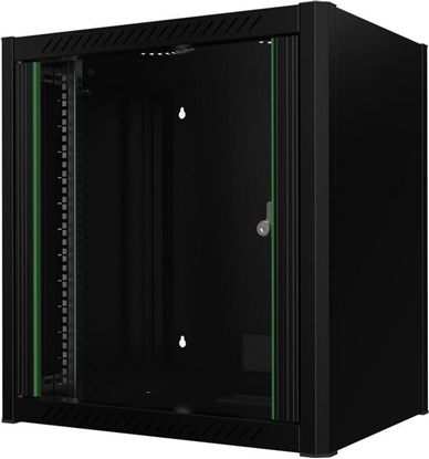 Picture of Obudowa serwerowa Lanview Lanview RWM12U45BL stojak 12U Szafa wiszca Czarny