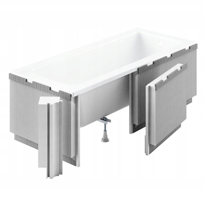 Attēls no Obudowa z wyciciem pod stopy/led (podcicie 8x5 cm) 170+90x58