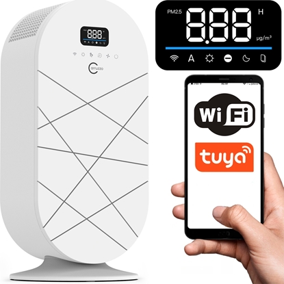 Picture of Oczyszczacz powietrza Carruzzo Q34P OCZYSZCZACZ POWIETRZA JONIZATOR      HEPA 13 WIFI PRO