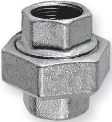 Attēls no Odlewnia Zawiercie rubunek dwuzczka prosta stokowa 1'' nakrtna (5907791615299)