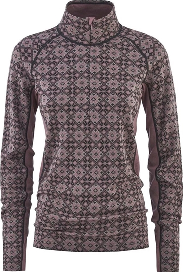 Picture of Odlo Damska bluzka termoaktywna Kari traa ROSE LIGHT HZ taupe rozmiar M