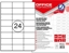 Attēls no Office Products Etykiety Office Products A4 64.6x33.8mm biae (100)