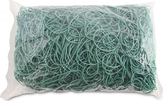 Picture of Office Products Gumki recepturki OFFICE PRODUCTS, rednica 60mm, 1,5x1,5mm, 60% kauczuku, 1000g, zgrzewka, zielone