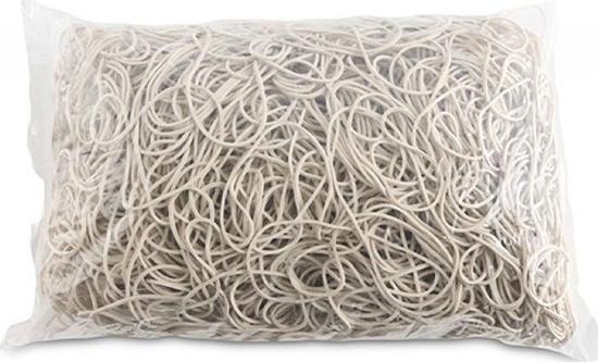 Picture of Office Products Gumki Recepturki Office Products, rednica 80Mm, 1,5X1,5Mm, 60% Kauczuku, 1000G, Zgrzewka, Biae