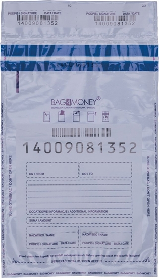 Picture of Office Products Koperta bezpieczna OFFICE PRODUCTS, B5, 190x260mm, 50szt., biaa