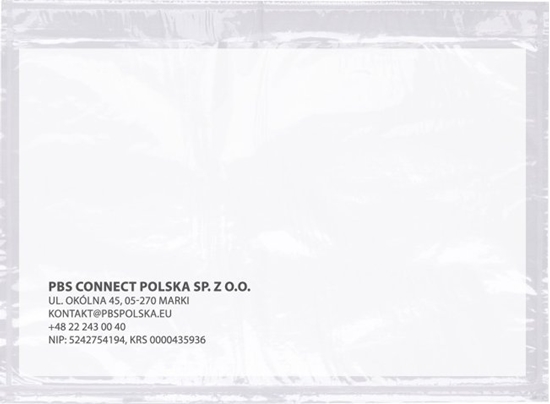 Picture of Office Products Koperta/przylga kurierska OFFICE PRODUCTS, C5, 500szt., transparentna