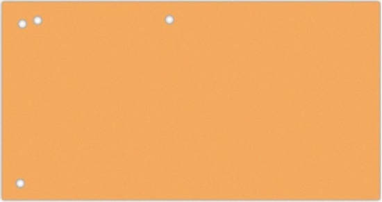 Picture of Office Products Przekadki OFFICE PRODUCTS, karton, 1/3 A4, 240x105mm, 100szt., pomaraczowe
