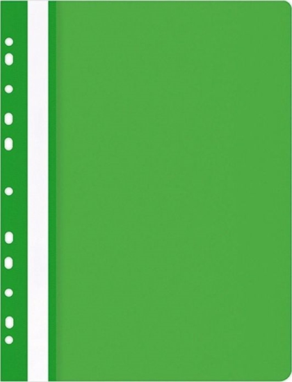 Picture of Office Products Skoroszyt OFFICE PRODUCTS, PP, A4, mikki, 100/170mikr., wpinany, zielony