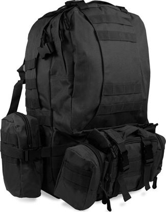 Attēls no OFFLANDER OFFLANDER PLECAK TURYSTYCZNY SURVIVAL COMBO 38L CZARNY