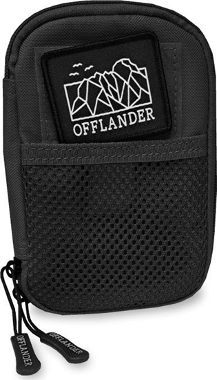 Picture of OFFLANDER OFFLANDER SASZETKA TAKTYCZNA MOLLE Z RZEPEM NA DOKUMENTY CZARNA